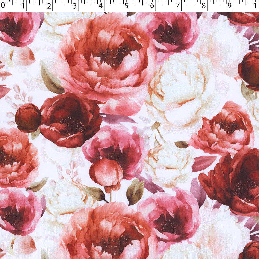 PRETTY POSIES - KNIT PRINTS - PEONIES