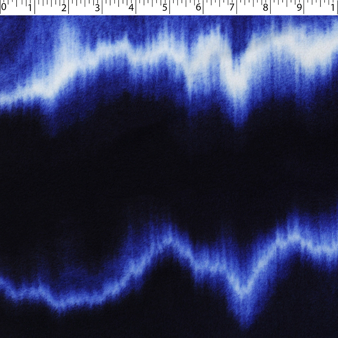 MOUNTAIN FLEECE PRINTS - WAVES