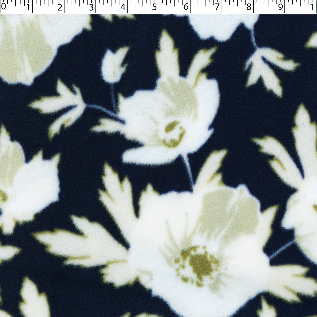 MOUNTAIN FLEECE PRINTS - WINTER FLORAL