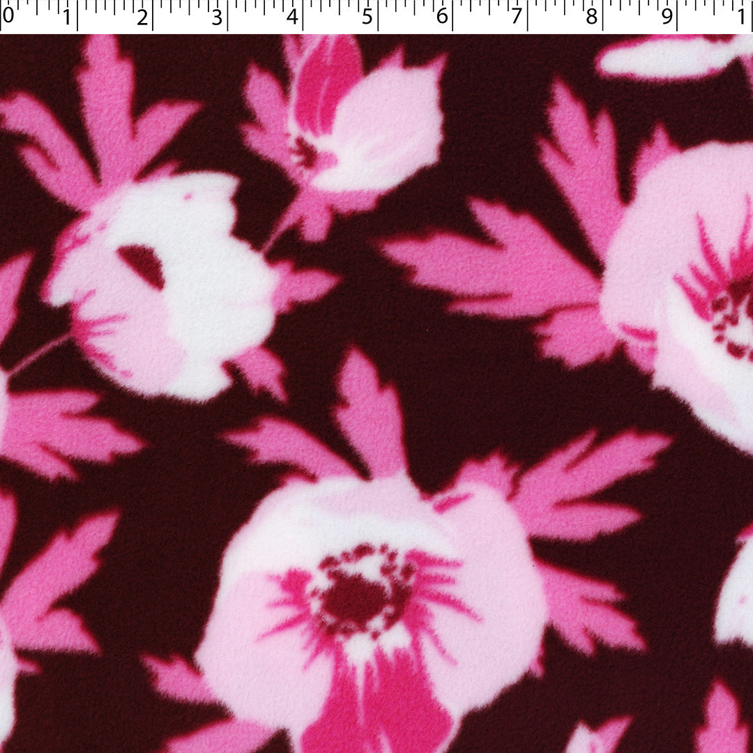 MOUNTAIN FLEECE PRINTS - WINTER FLORAL