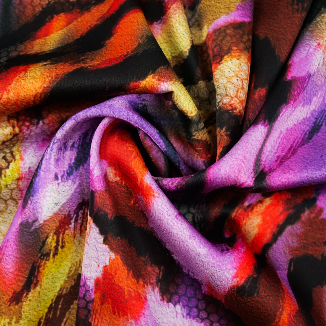 ARIELLE - SATIN PRINTS - ABSTRACT