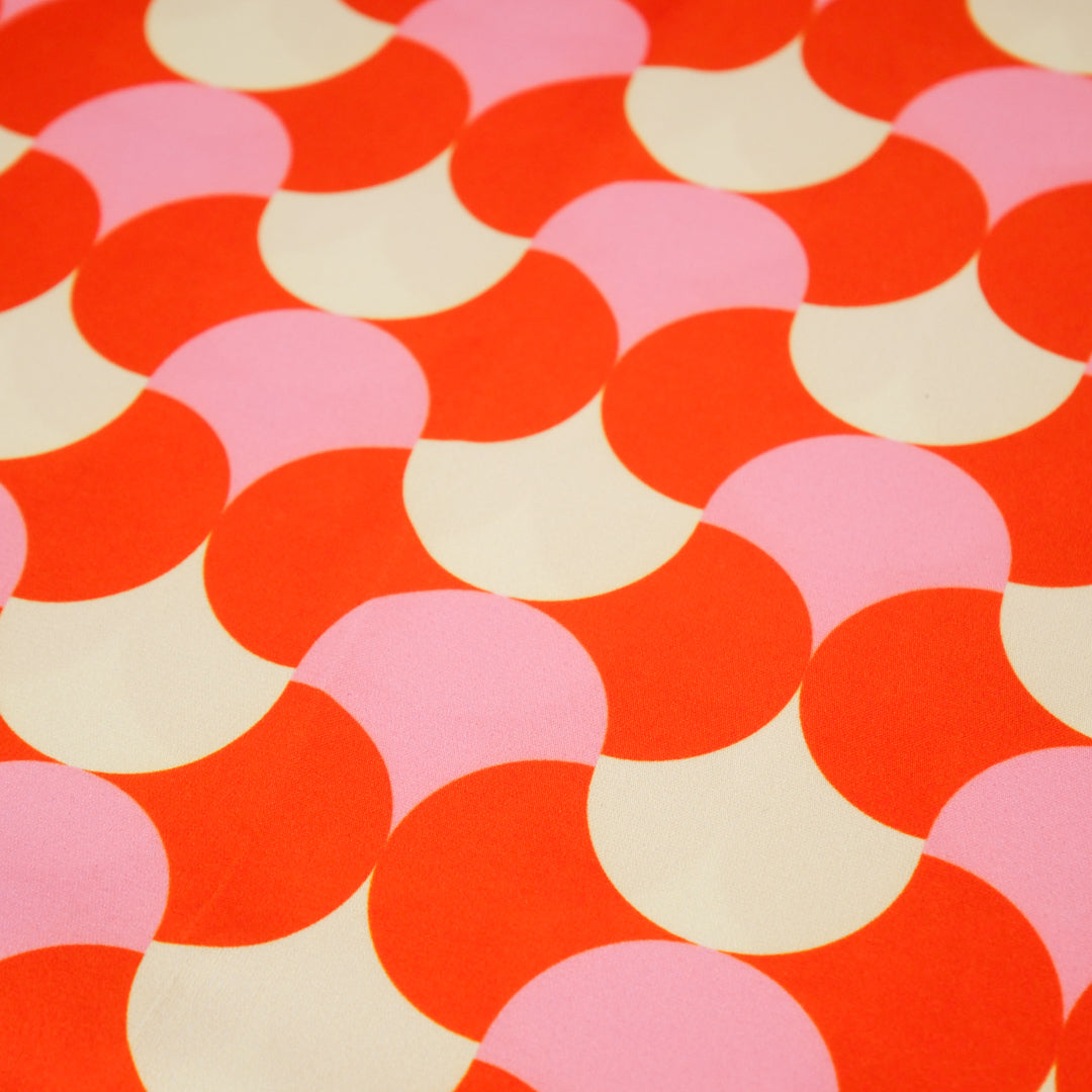 ARIELLE - SATIN PRINTS - GEOMETRIC