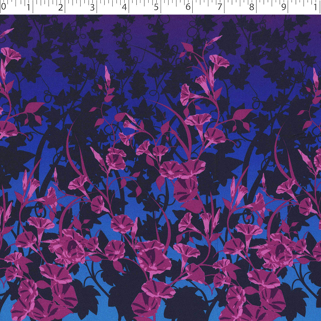 ARIELLE - SATIN PRINTS - ONE SIDE BORDER