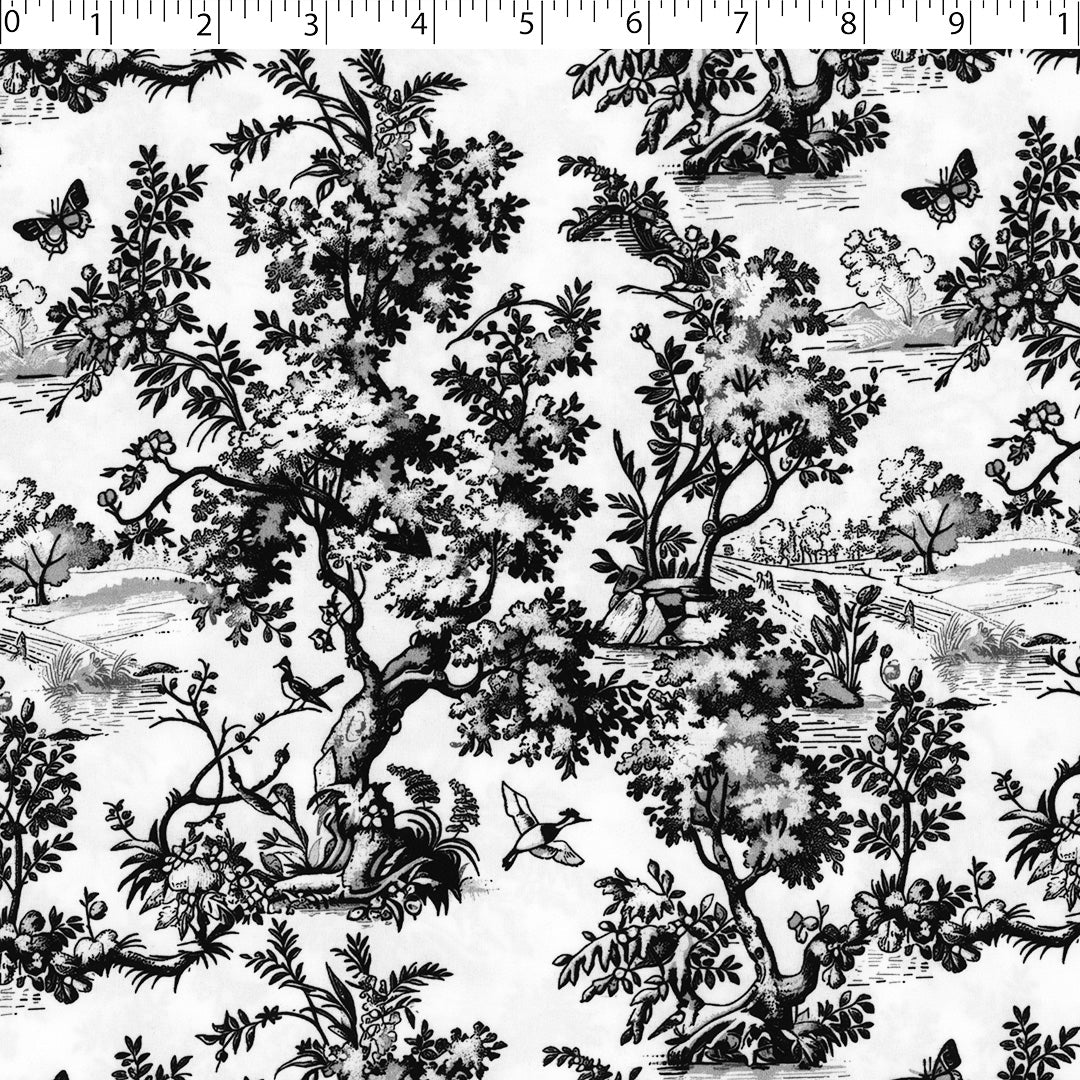 ARIELLE - SATIN PRINTS - TOILE