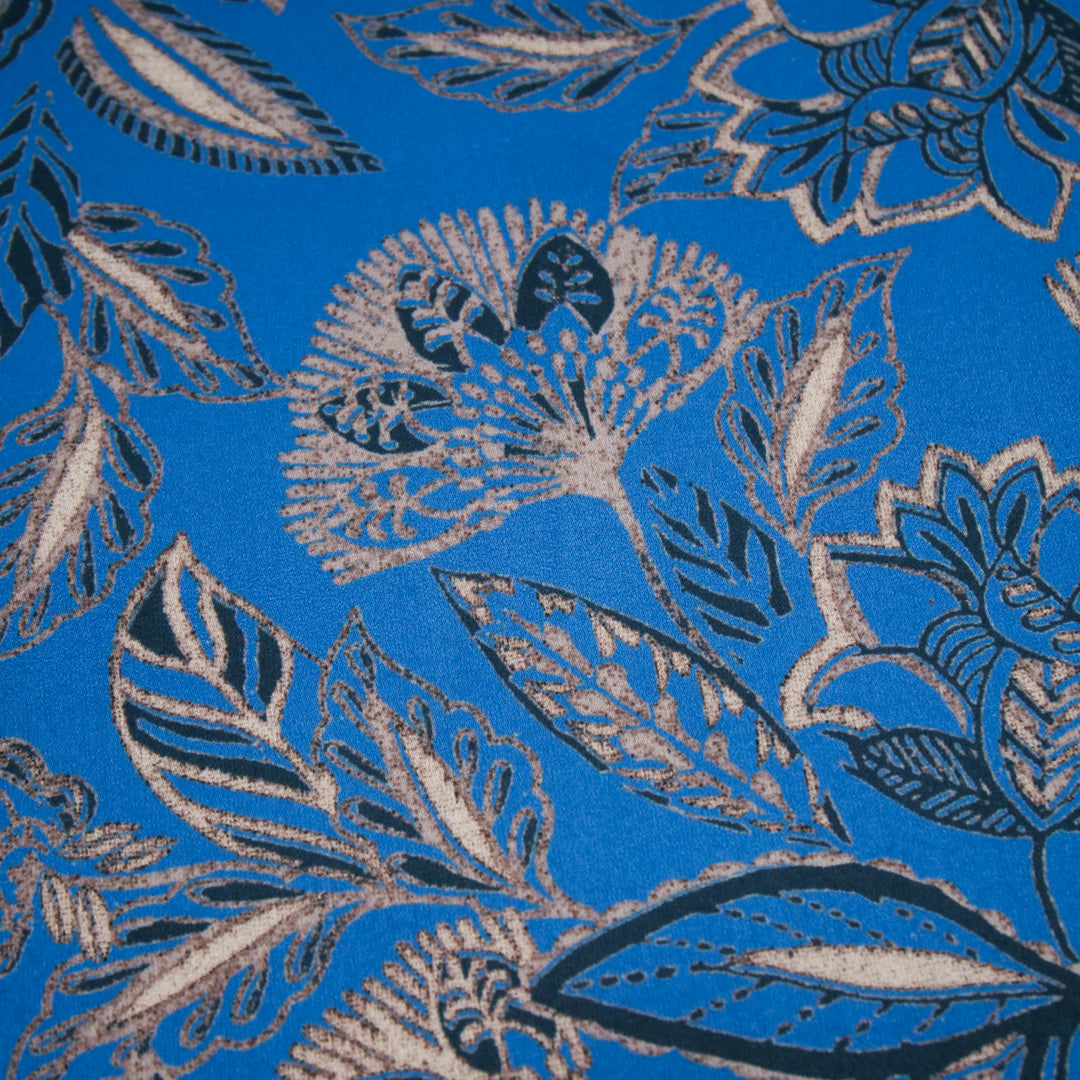 CLARISSA - SATIN PRINTS - ETHNIC FLORAL