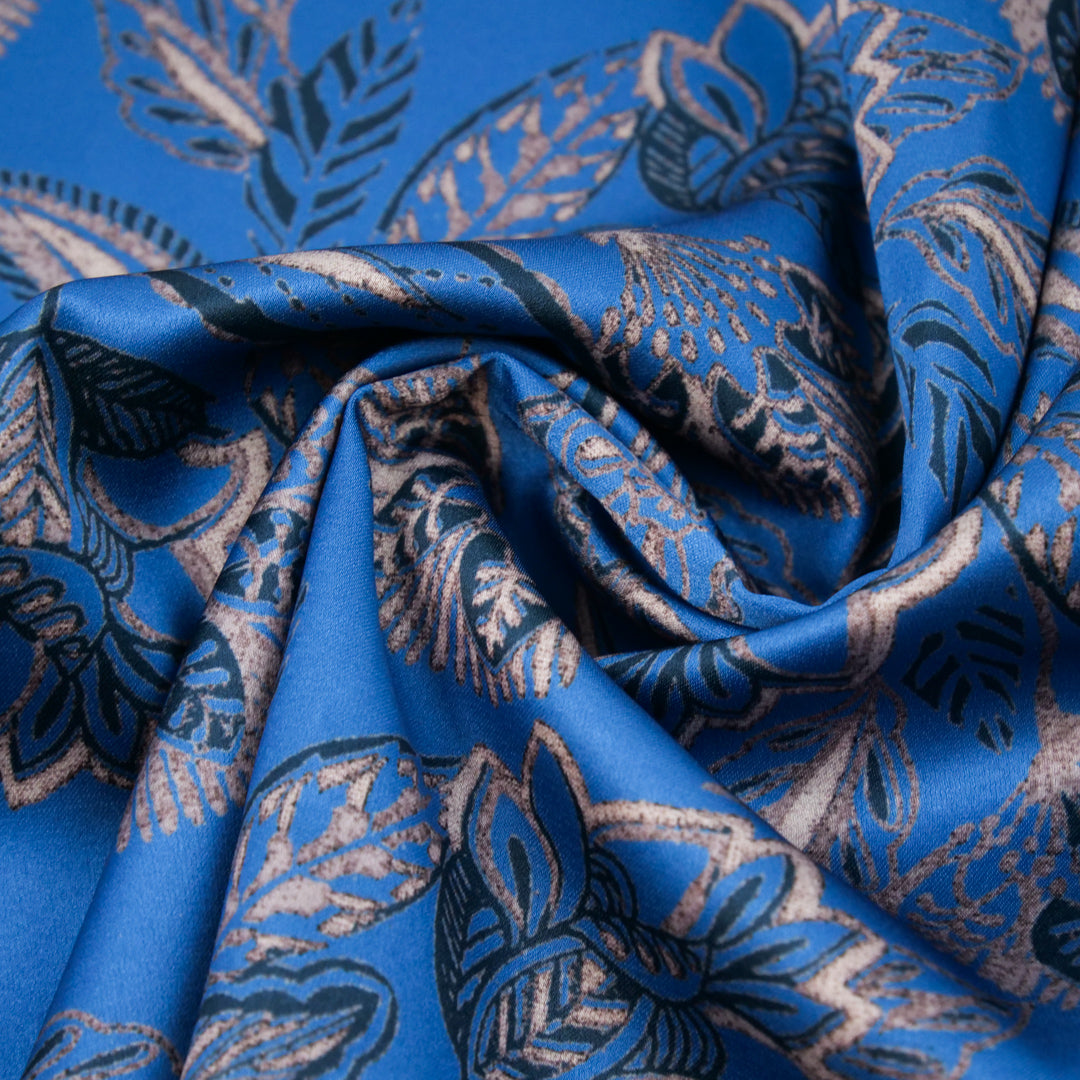 CLARISSA - SATIN PRINTS - ETHNIC FLORAL