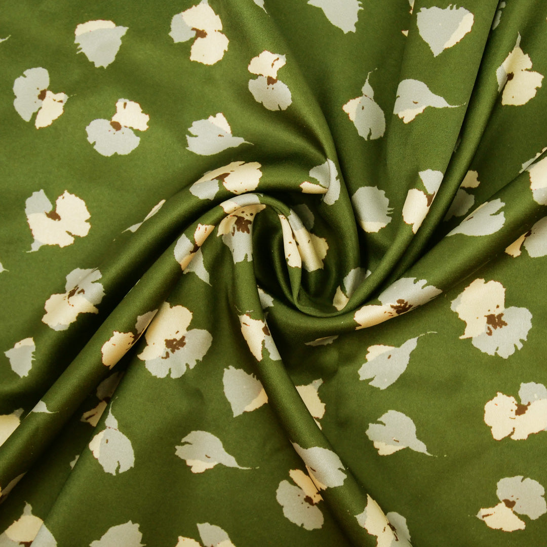 CLARISSA - SATIN PRINTS - SPACED CALICO