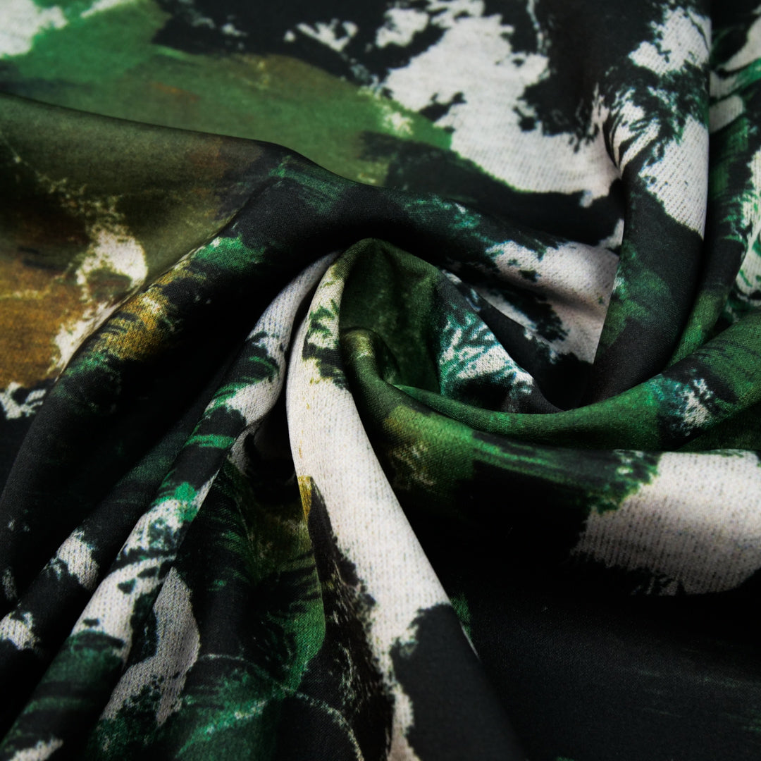 VERDE - SATIN PRINTS - ABSTRACT