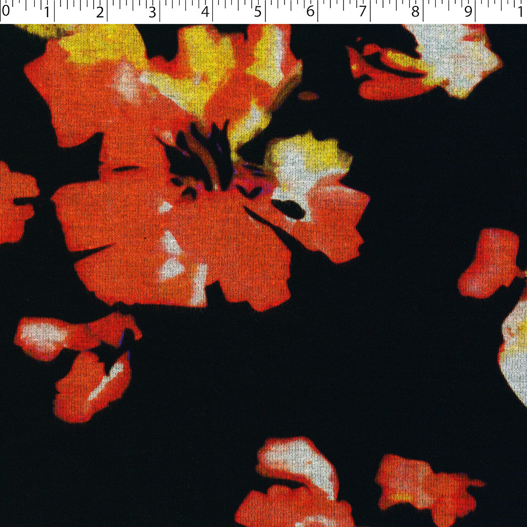 AUTUMN EMBERS- KNIT PRINTS - FLORAL