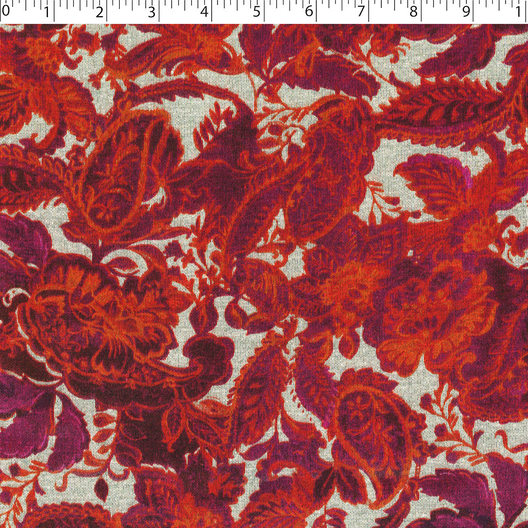 AUTUMN EMBERS - KNIT PRINTS - MED PAISLEY