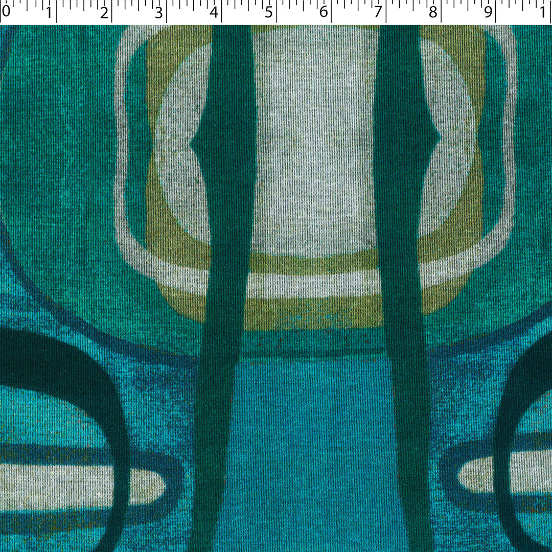 BLUE HORIZON - KNIT PRINTS - ABSTRACT