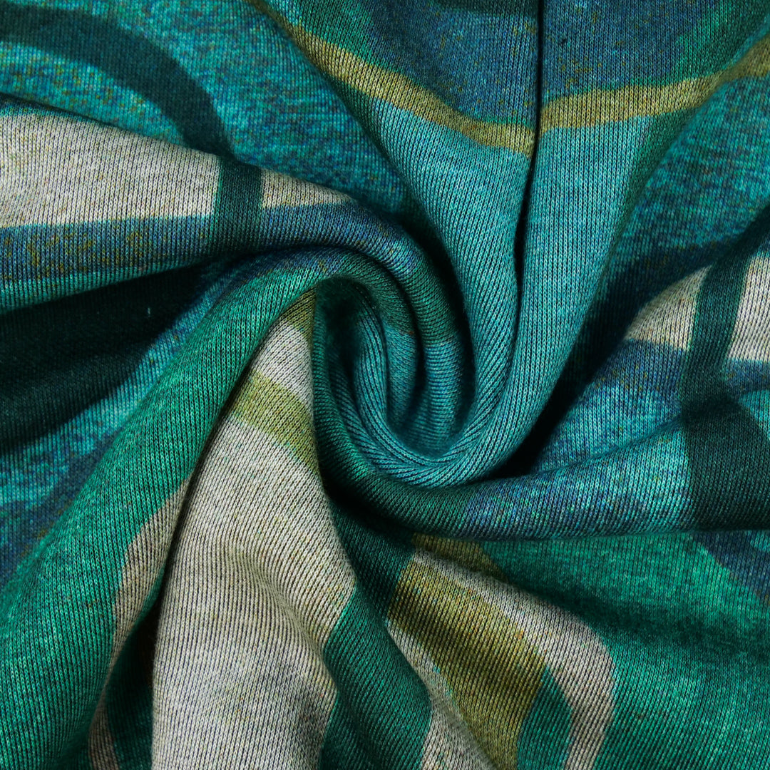 BLUE HORIZON - KNIT PRINTS - ABSTRACT