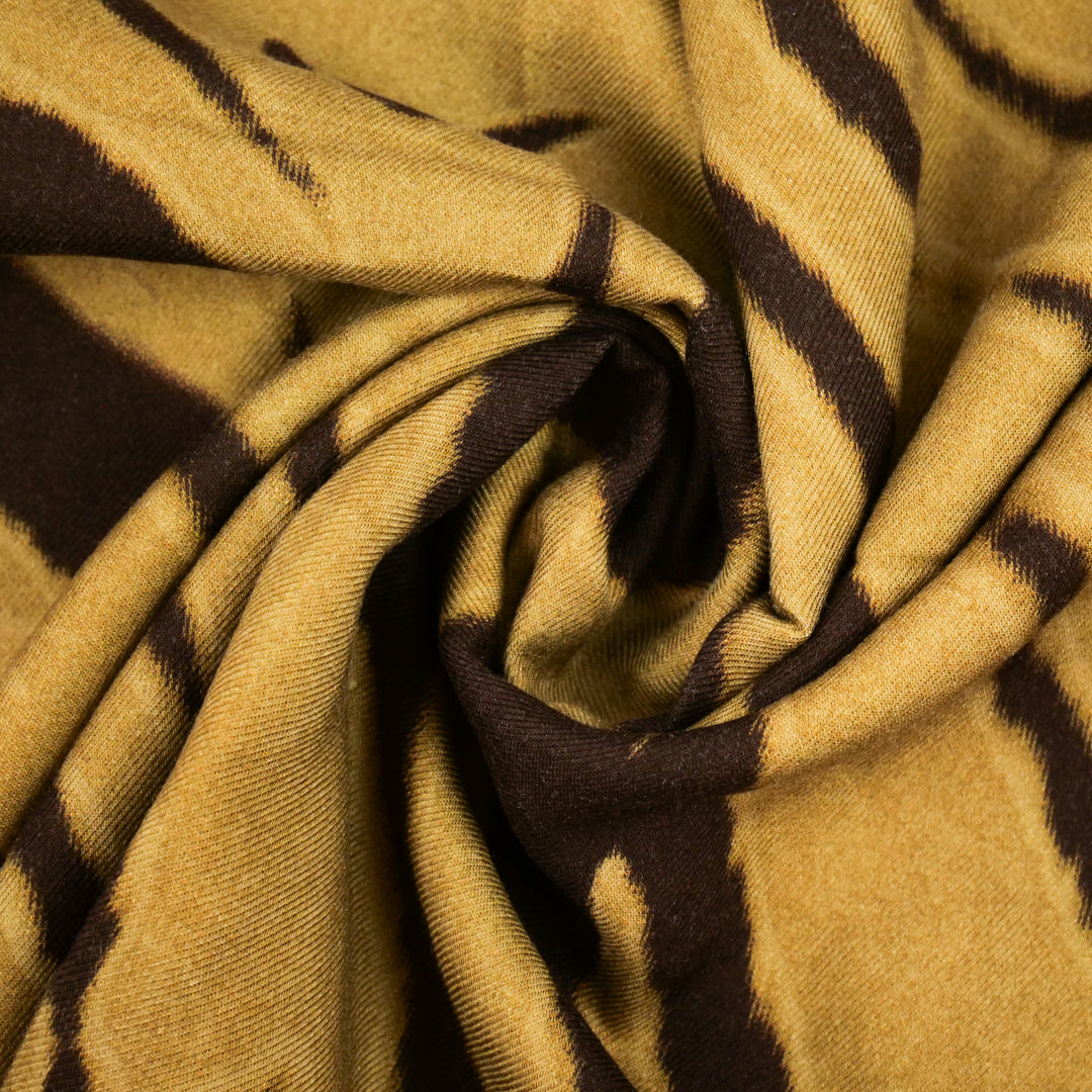 AROMA - RAYON TWILL PRINTS - ABSTRACT ZEBRA