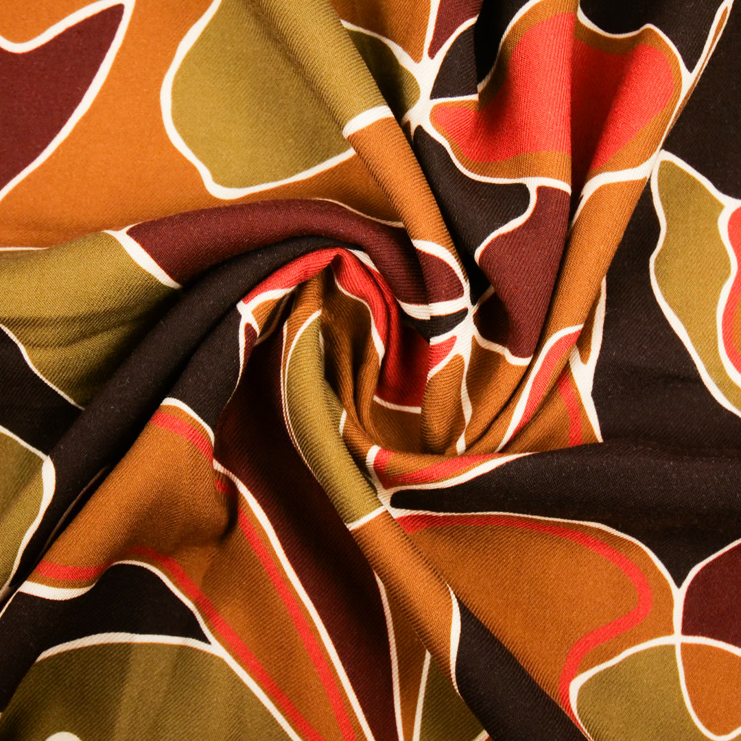 AROMA - RAYON TWILL PRINTS - FLAT FLORAL