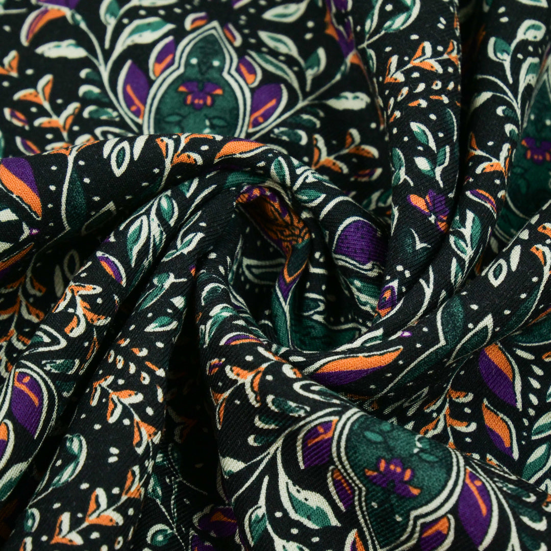 PANDORA - RAYON TWILL PRINTS - PERSIAN ABSTRACT