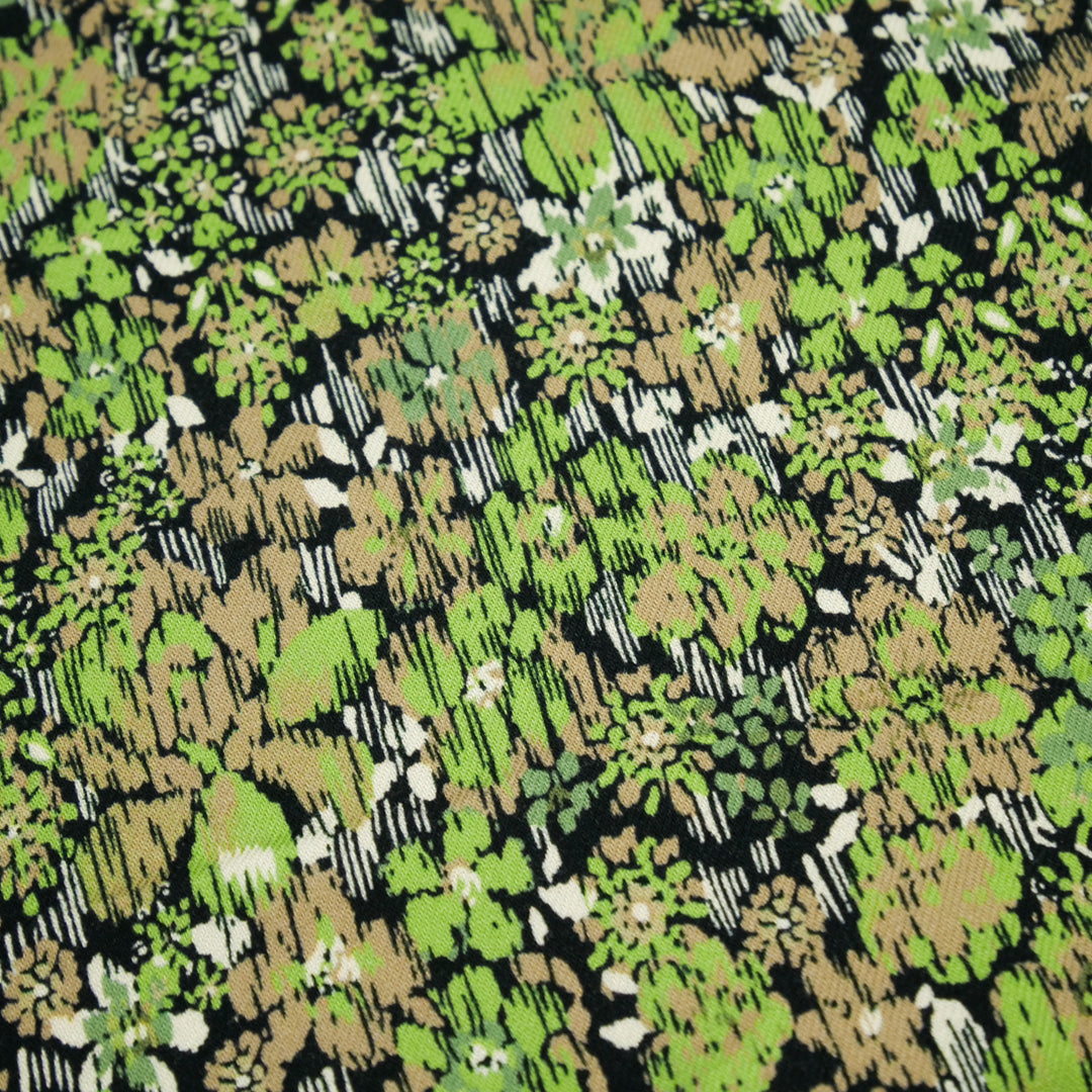 VERDE - RAYON TWILL PRINTS - SMALL FLORAL