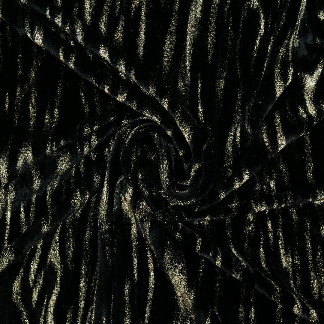 VIENNA - PLEATED VELVET FOIL