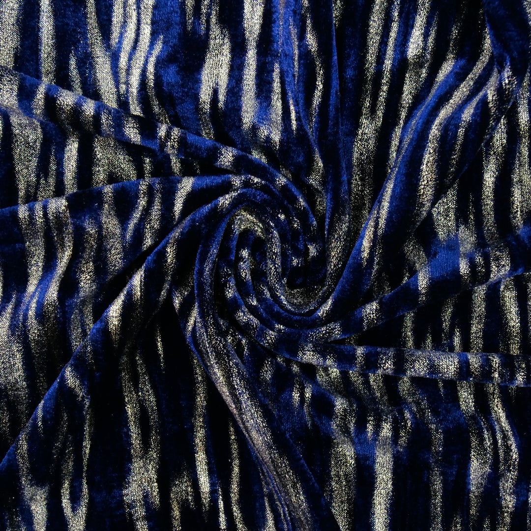 VIENNA - PLEATED VELVET FOIL