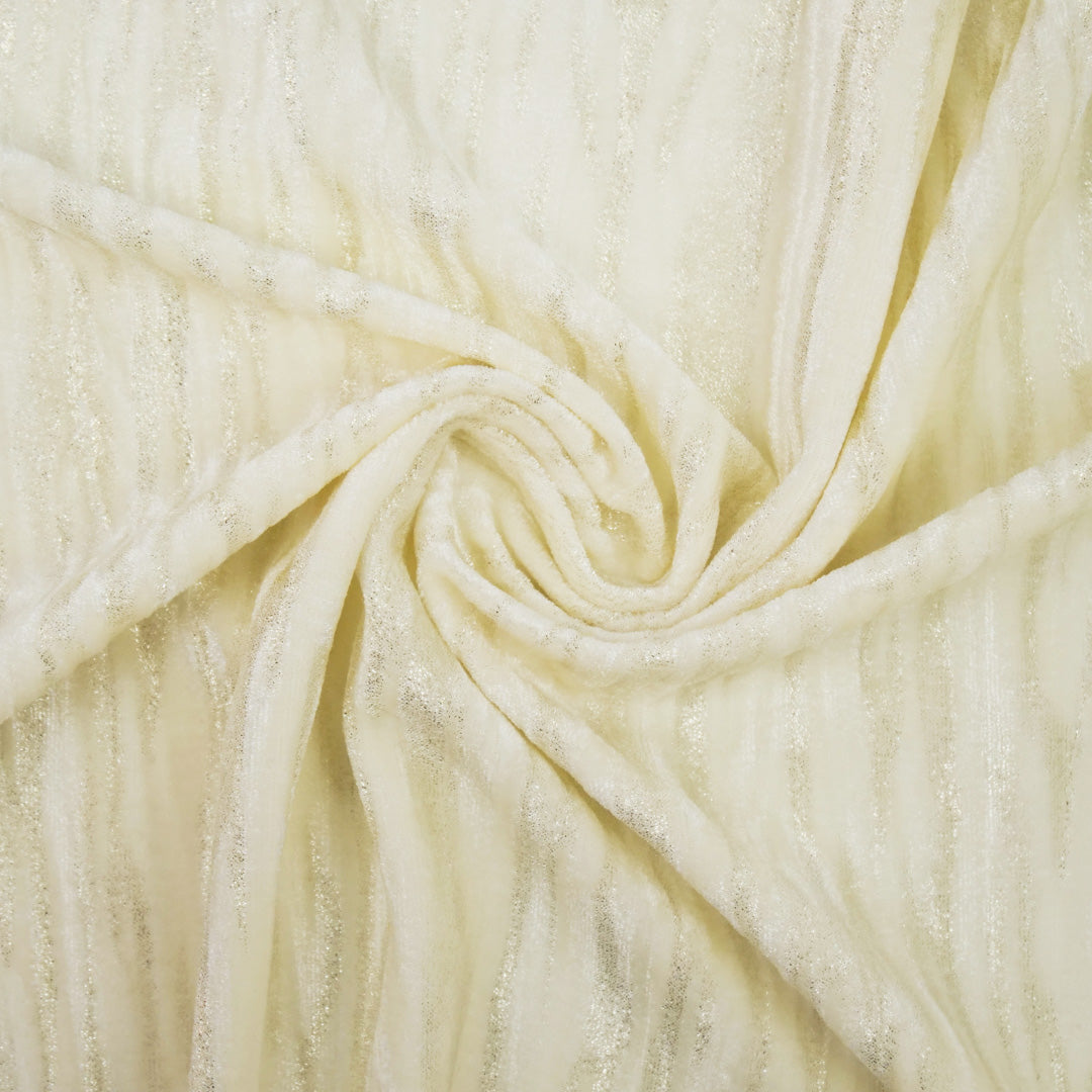 VIENNA - PLEATED VELVET FOIL