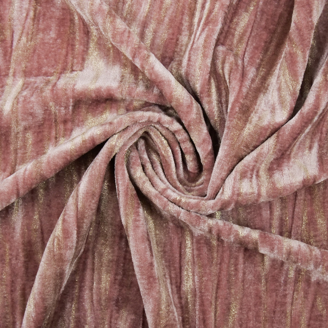 VIENNA - PLEATED VELVET FOIL