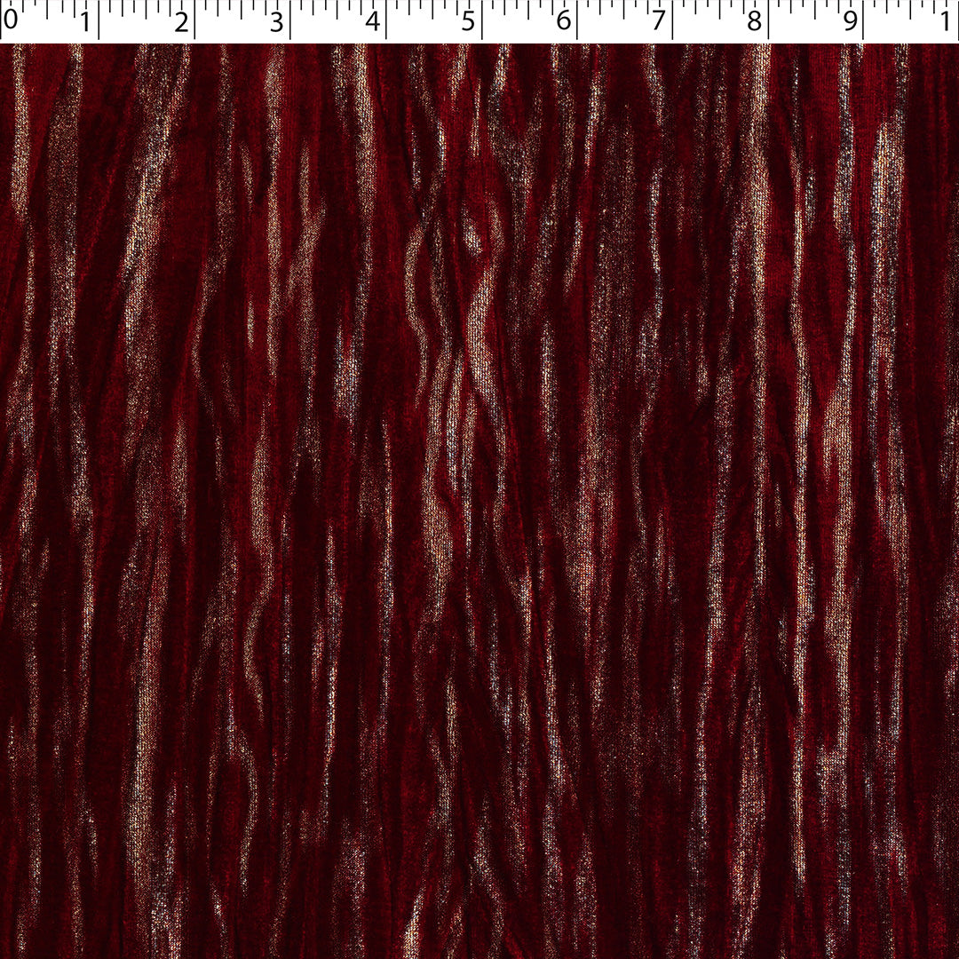 VIENNA - PLEATED VELVET FOIL