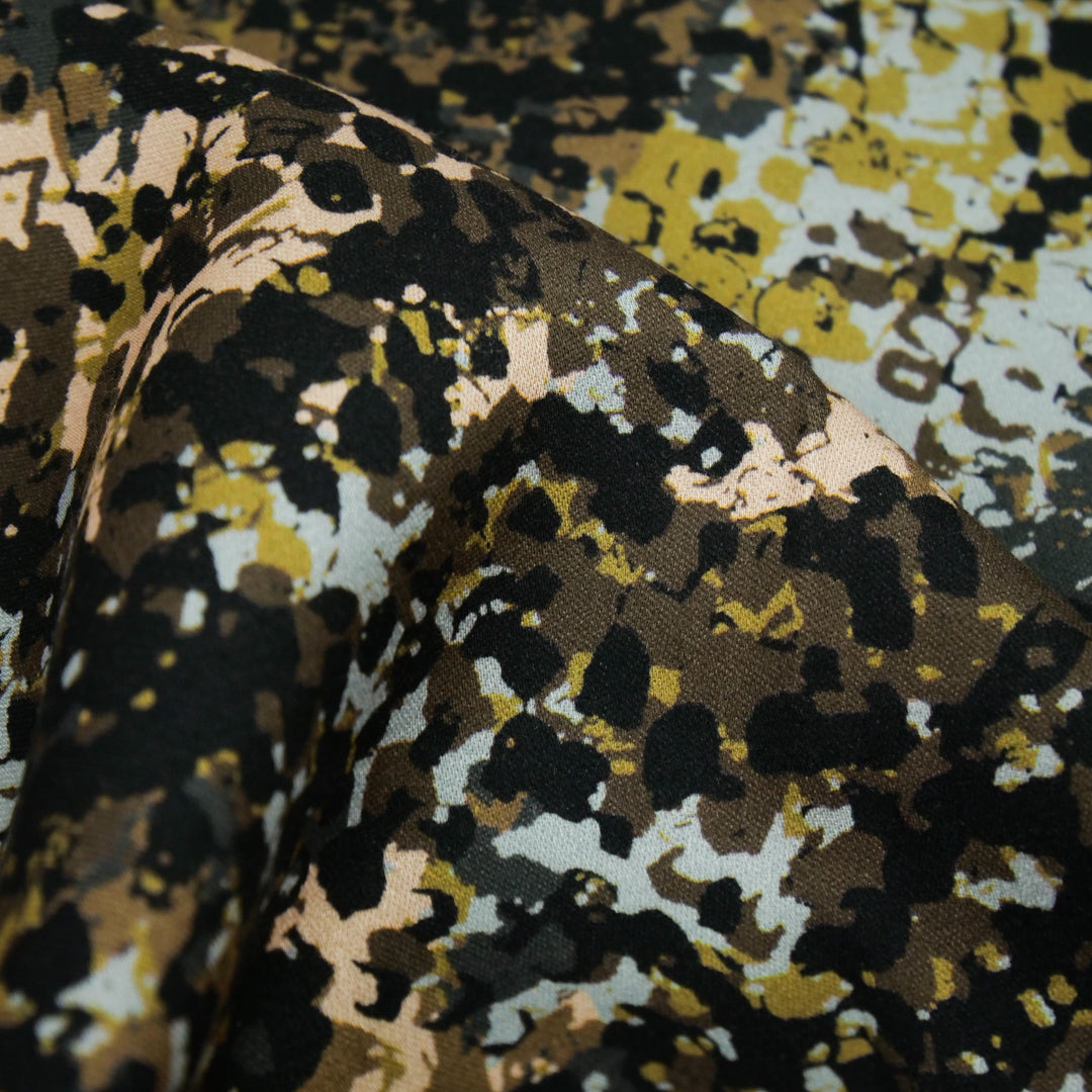 AROMA - RAYON SATIN PRINTS - ABSTRACT SKIN