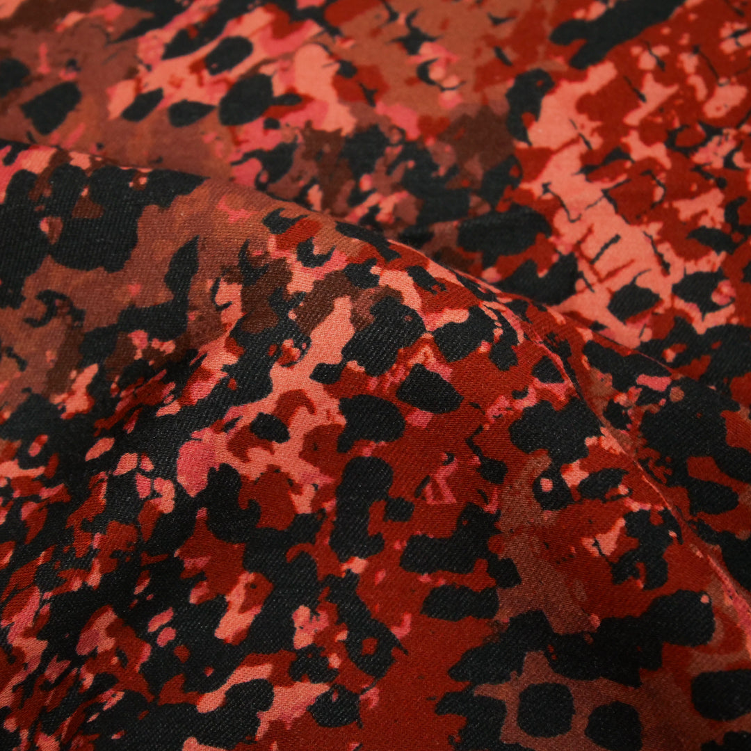 PANDORA - RAYON SATIN PRINTS - ABSTRACT SKIN
