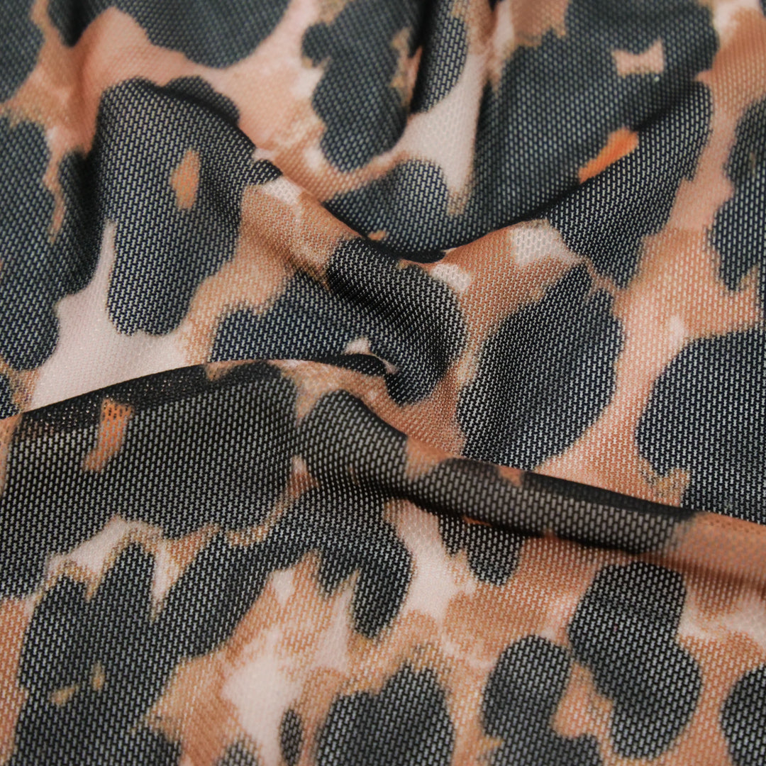 AROMA - MESH PRINTS - LEOPARD
