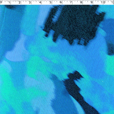 BLUE HORIZON - MESH PRINTS - WATERCOLOR