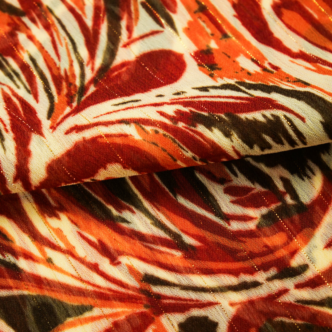 CANNES - METALLIC PRINTS - PAISLEY