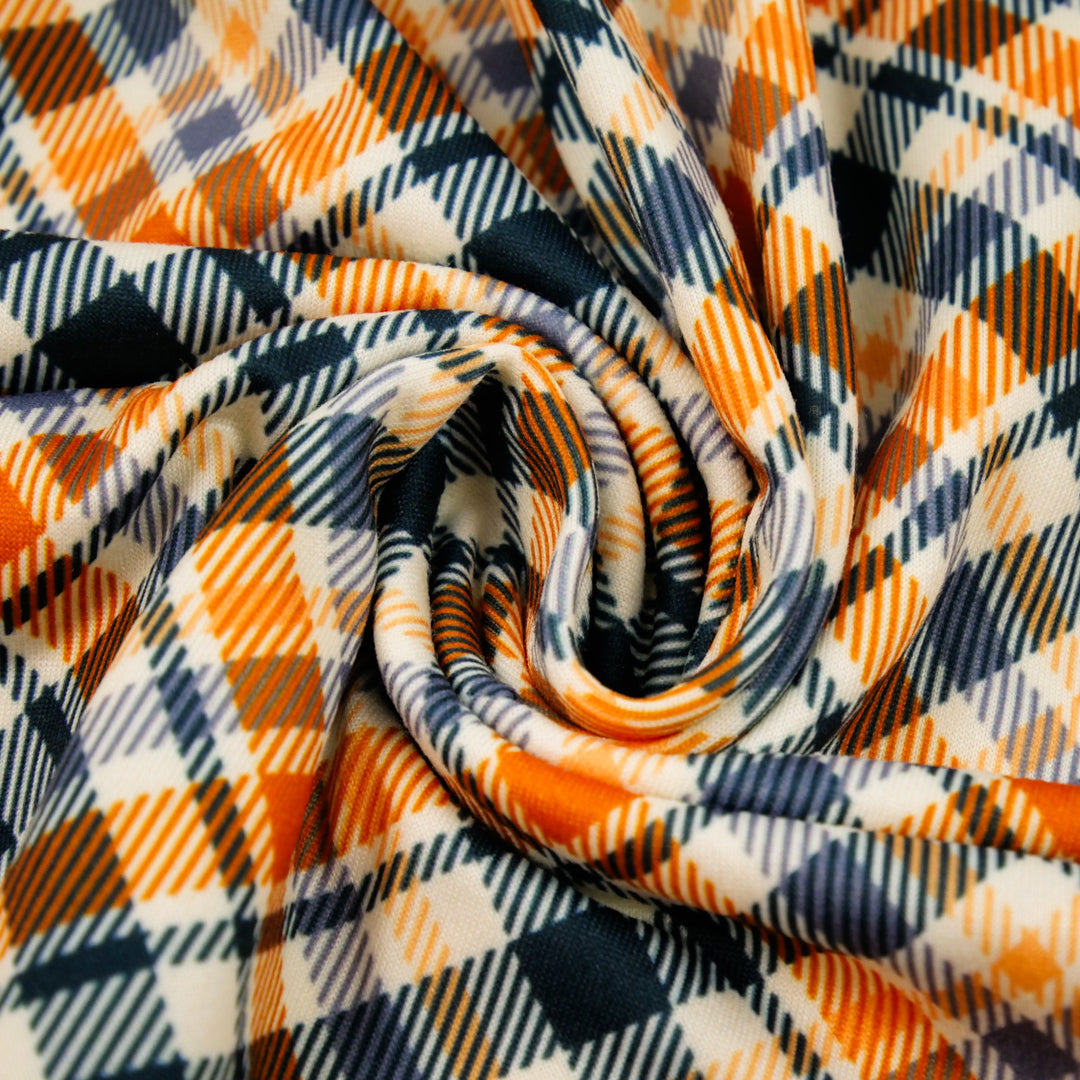 DREAMLAND - KNIT PRINTS - DIAGONAL PLAID