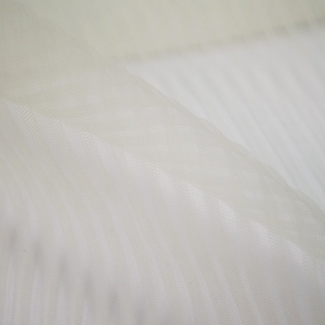 PLEATED TULLE