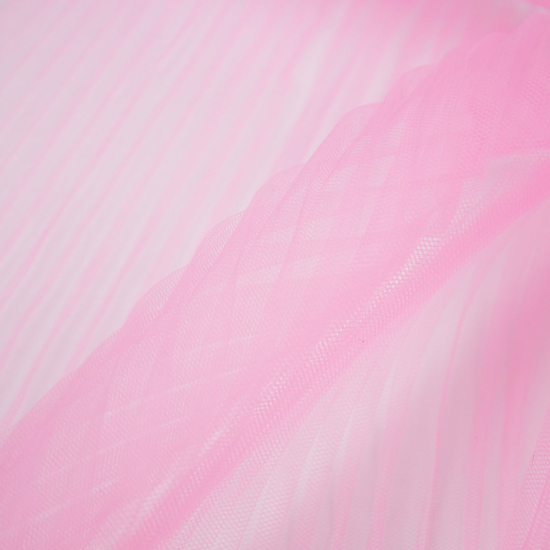 PLEATED TULLE