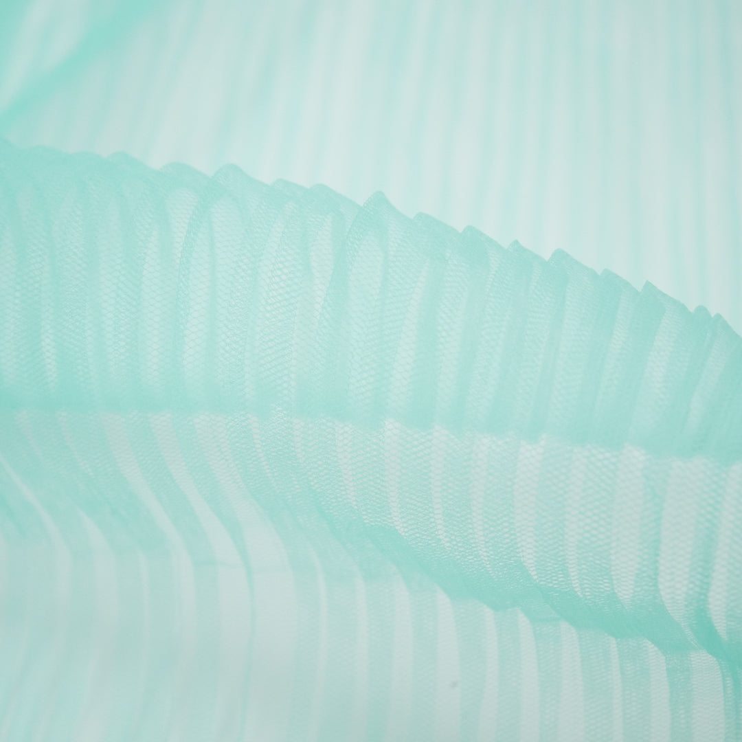 PLEATED TULLE
