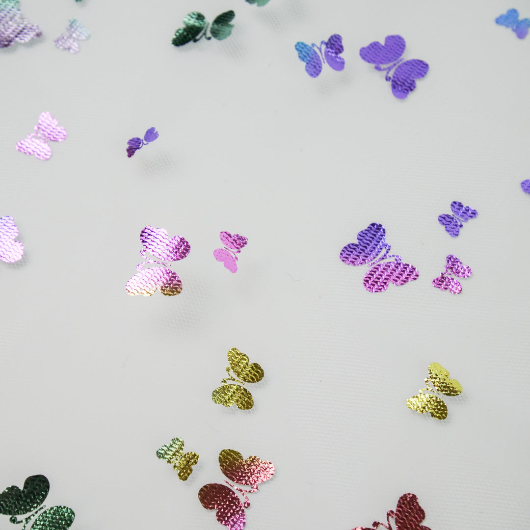 JUSTIN AND JUSTINE - RAINBOW BUTTERFLY TULLE