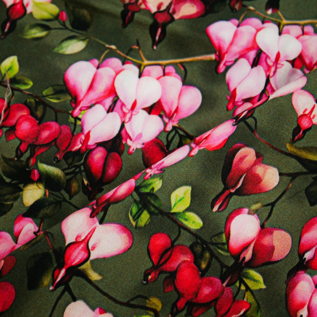 ARIELLE - RAYON PRINTS - BLEEDING HEARTS