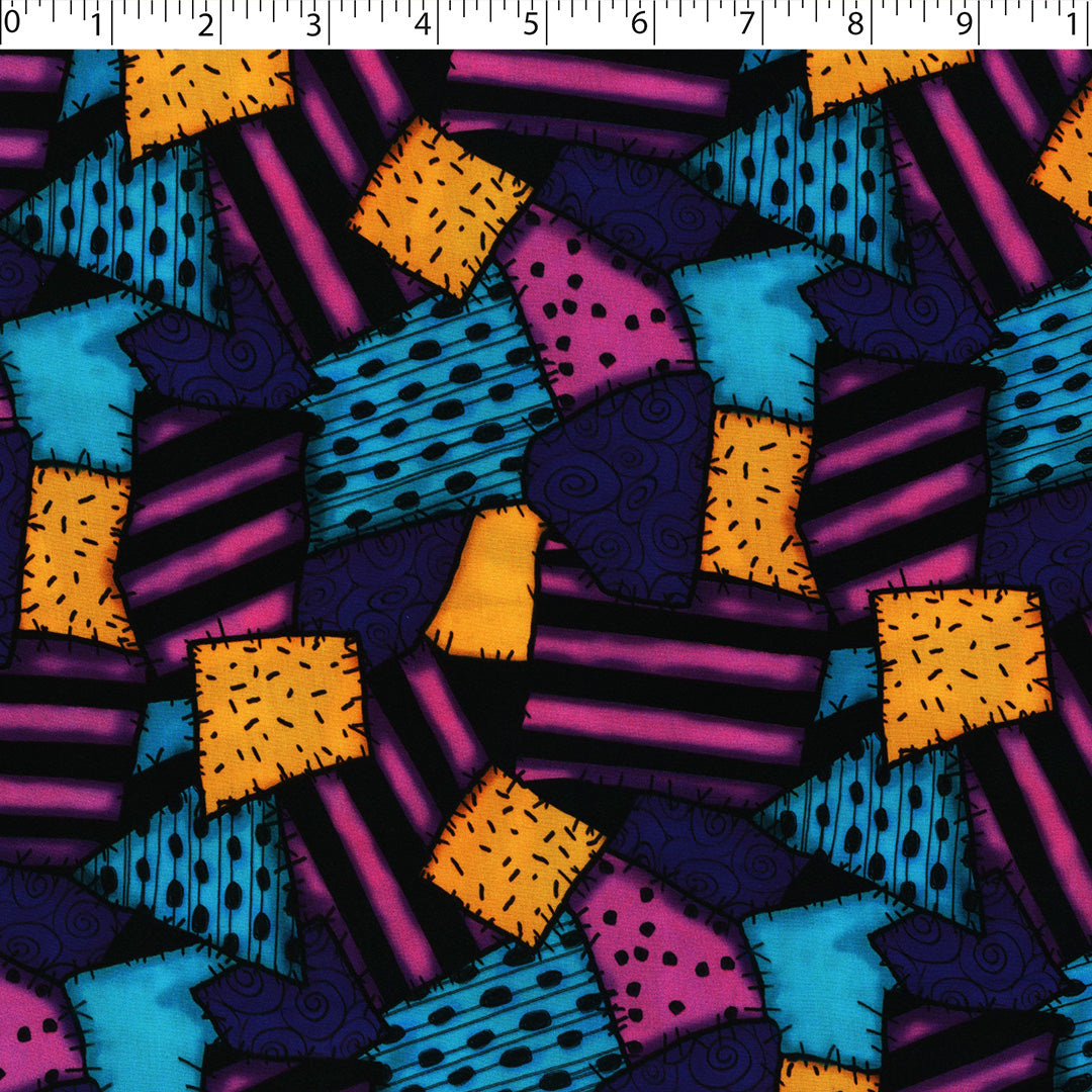 ARIELLE - RAYON PRINTS - GEOMETRIC PATCHES