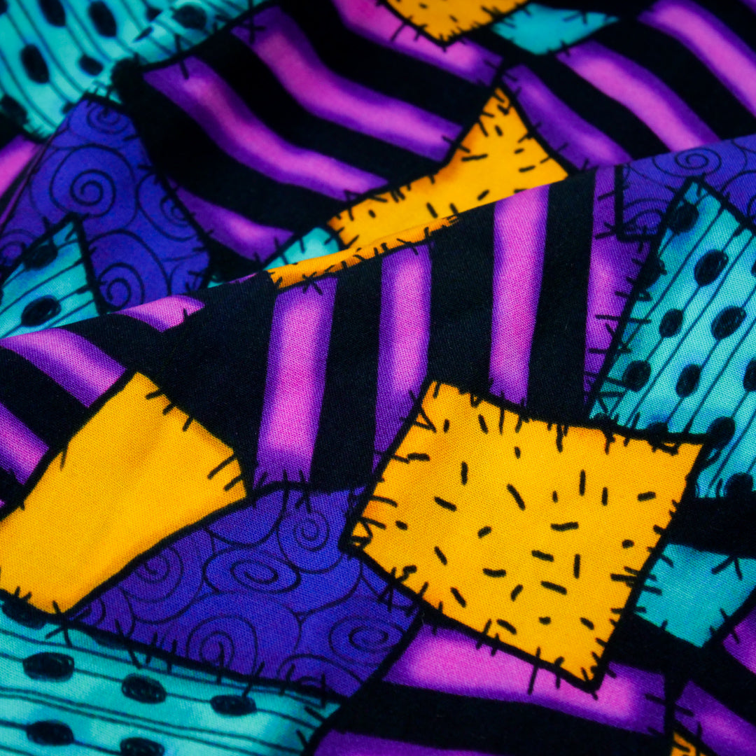 ARIELLE - RAYON PRINTS - GEOMETRIC PATCHES