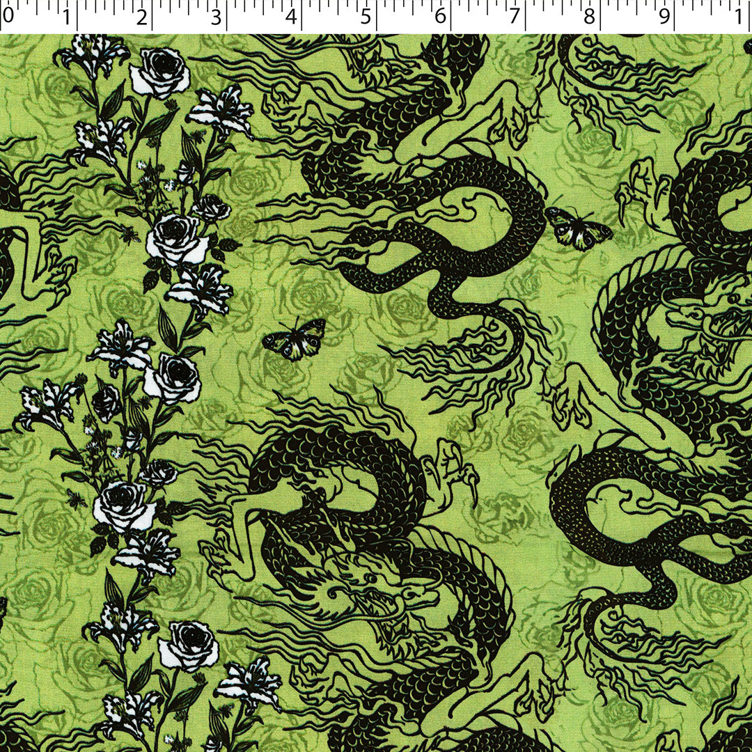 ARIELLE - RAYON PRINTS - MYSTIC DRAGONS