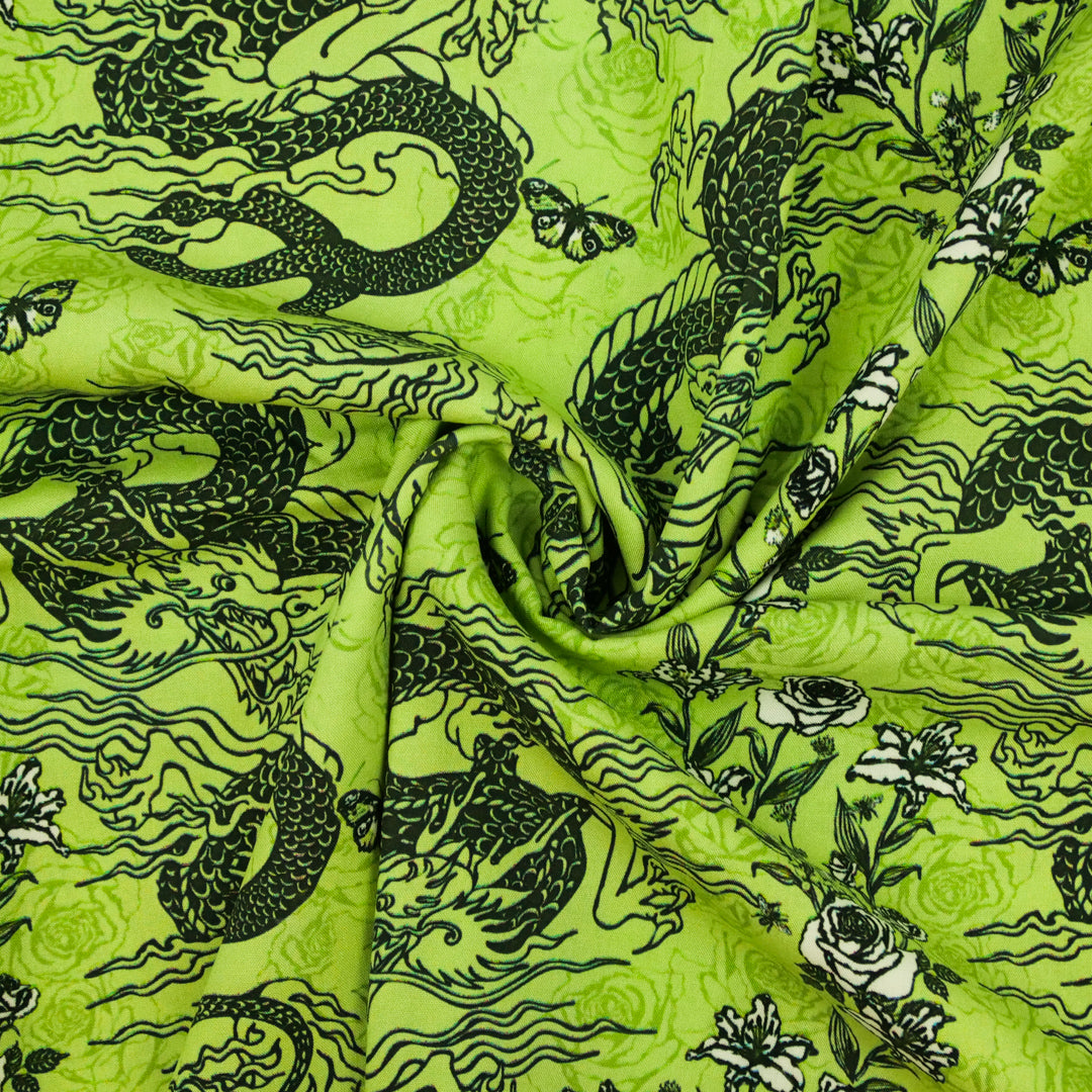 ARIELLE - RAYON PRINTS - MYSTIC DRAGONS