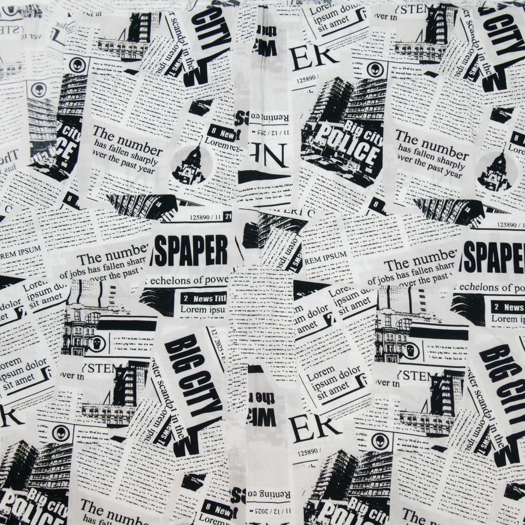 ARIELLE - RAYON PRINTS - NEWSPRINT