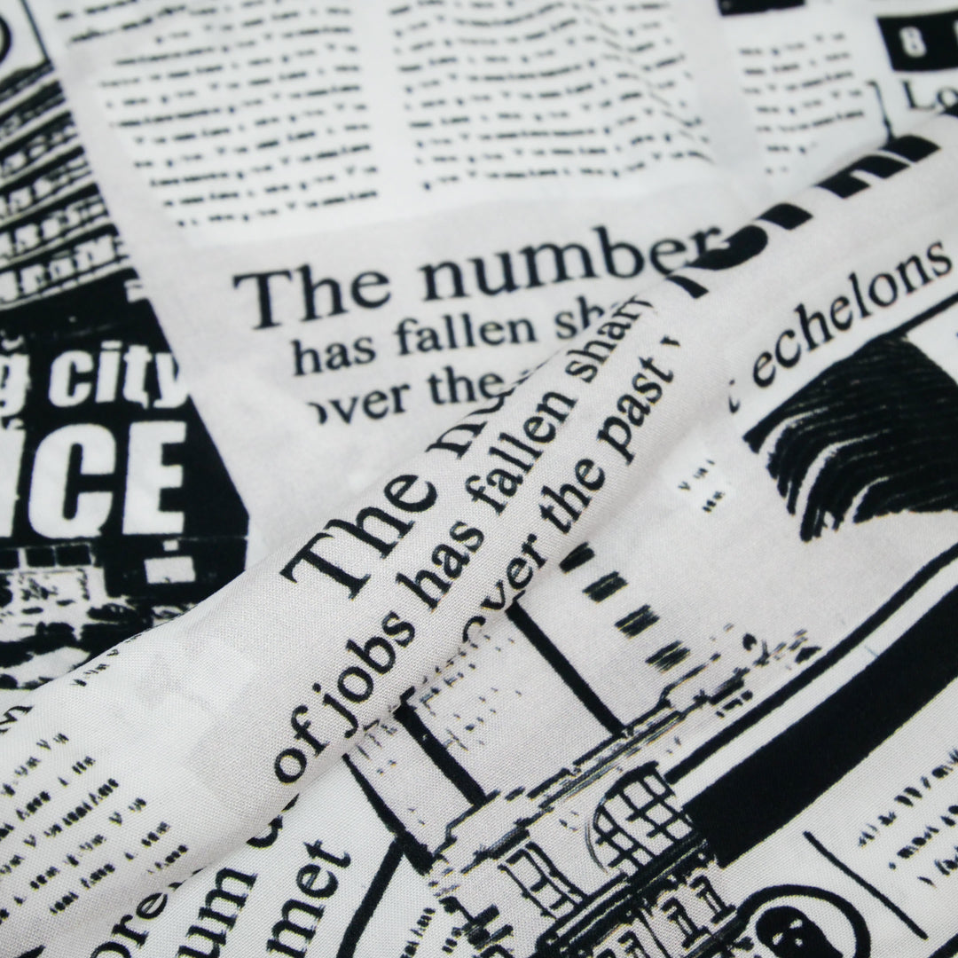 ARIELLE - RAYON PRINTS - NEWSPRINT