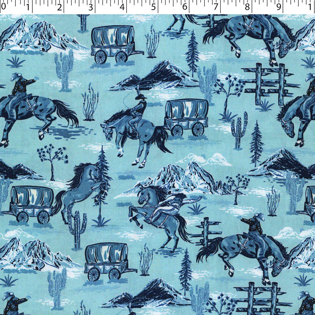 ARIELLE - RAYON PRINTS - RODEO