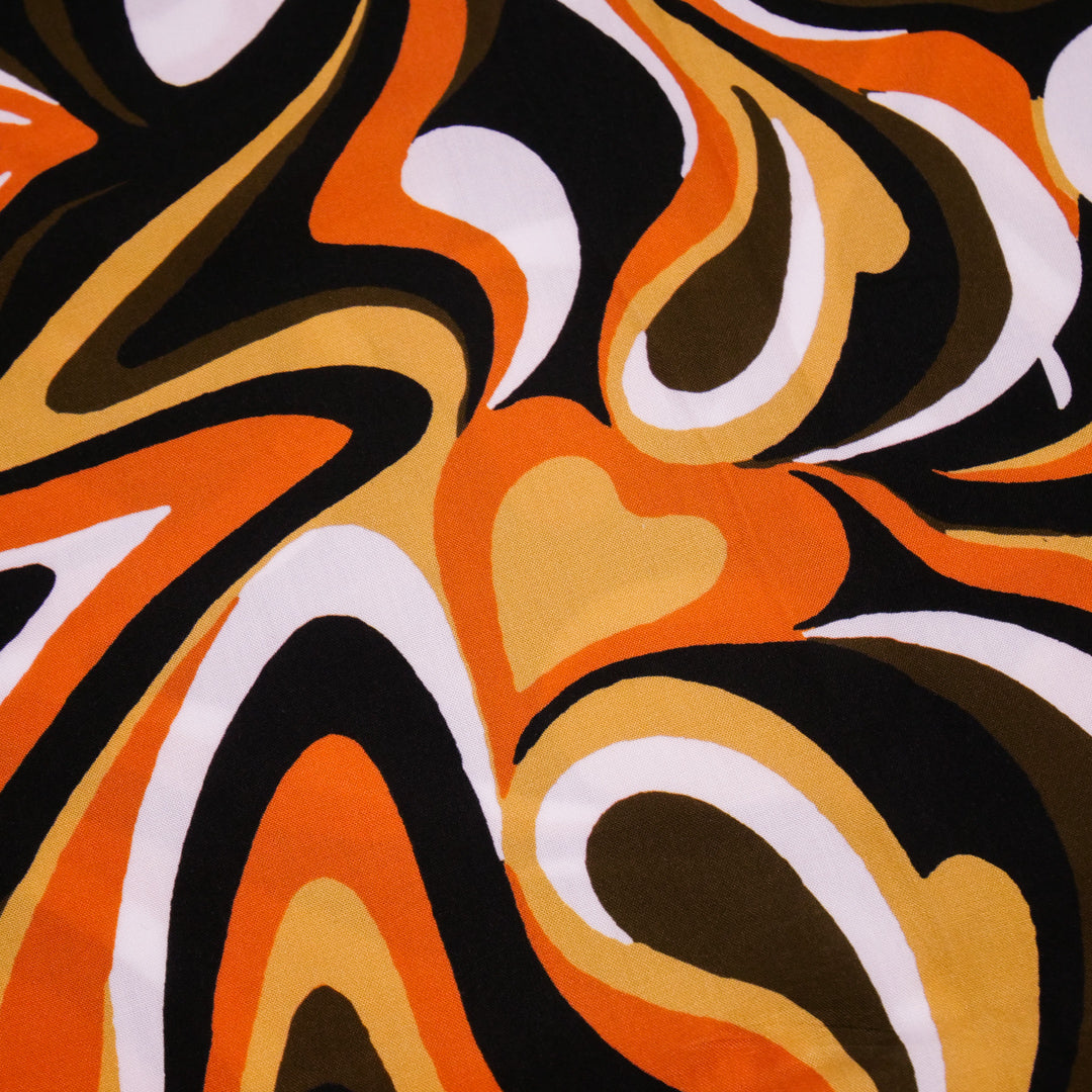 ARIELLE - RAYON PRINTS - SWIRL GEOMETRIC