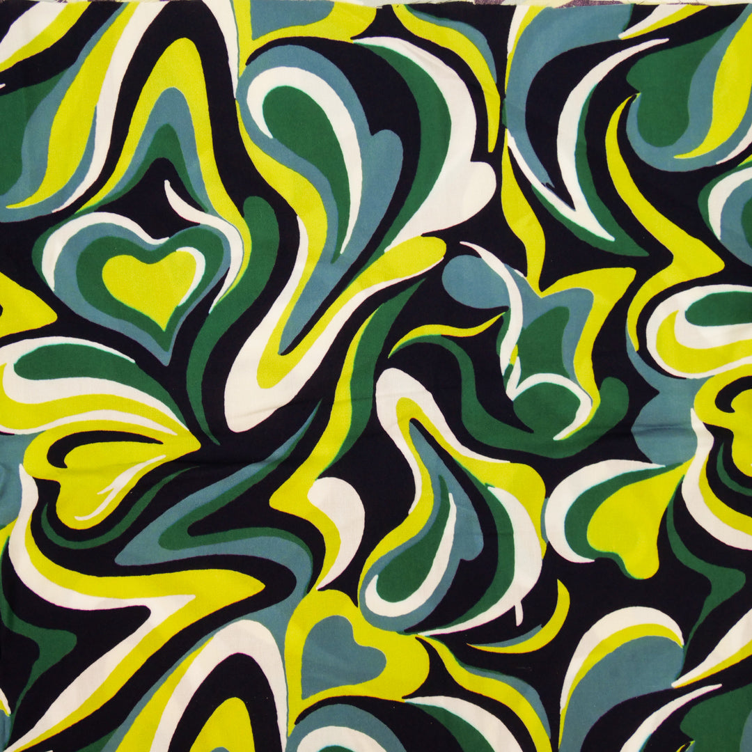 ARIELLE - RAYON PRINTS - SWIRL GEOMETRIC