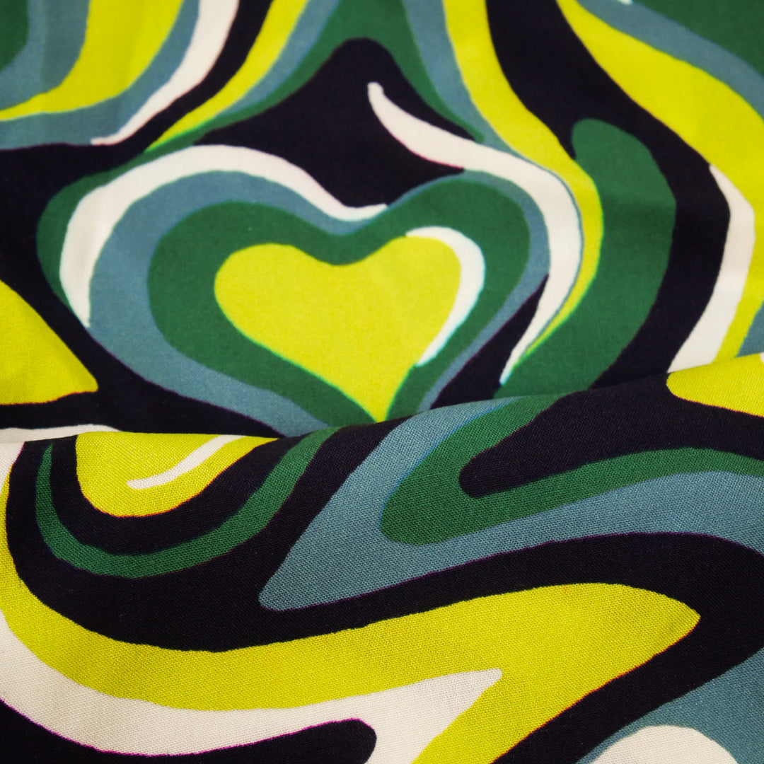 ARIELLE - RAYON PRINTS - SWIRL GEOMETRIC