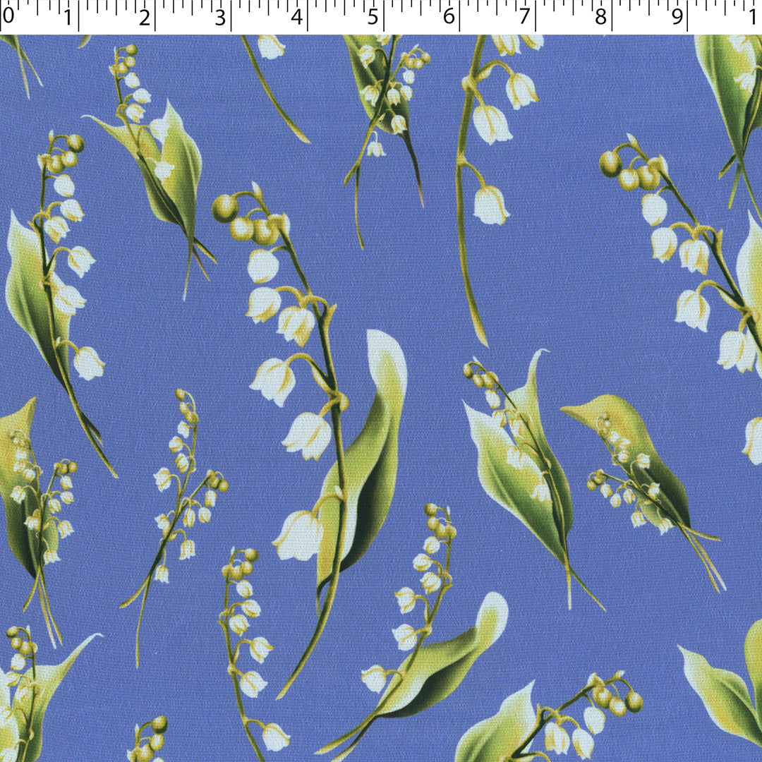 CONVENT GARDEN - CHIFFON PRINTS - LILY OF THE VALLEY