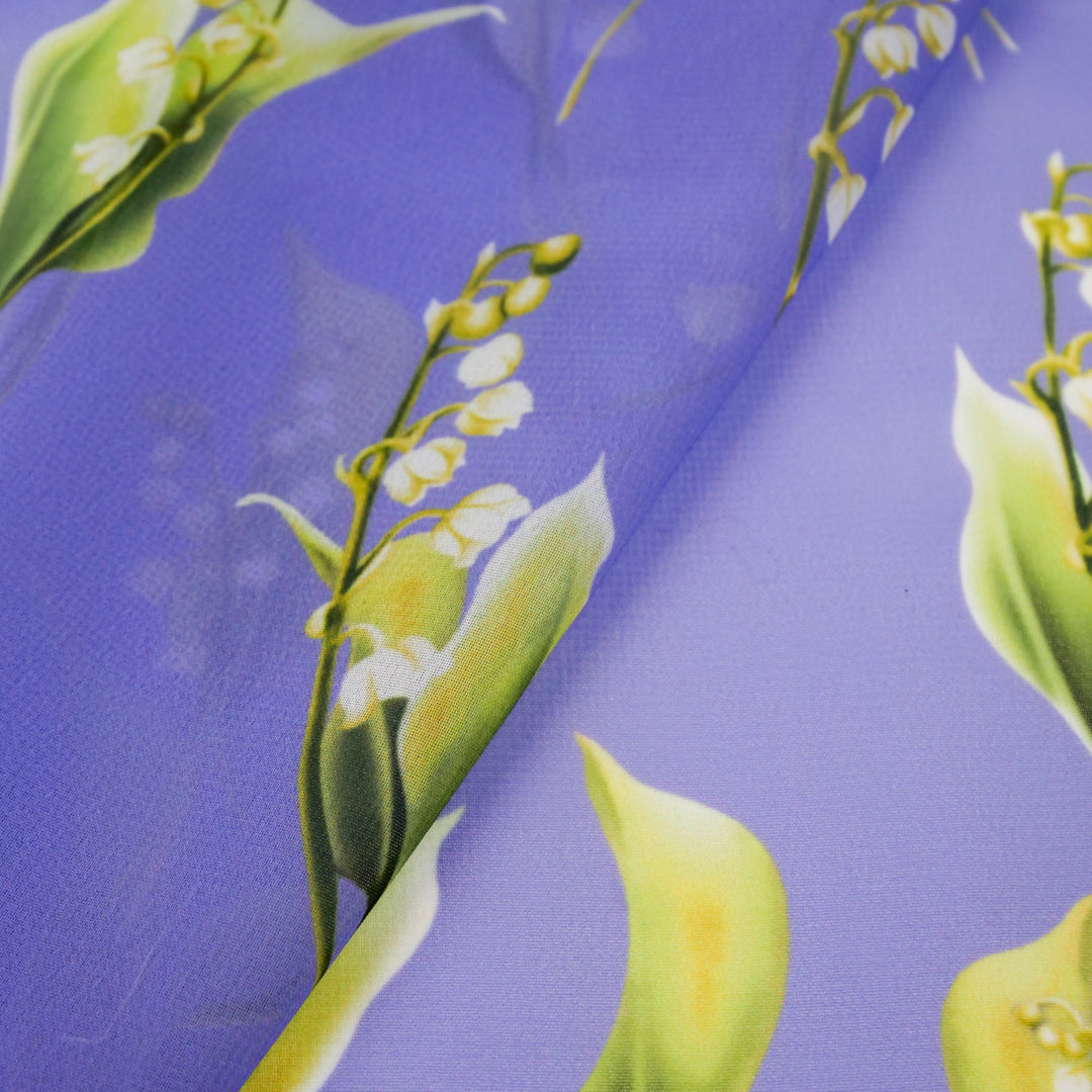 CONVENT GARDEN - CHIFFON PRINTS - LILY OF THE VALLEY