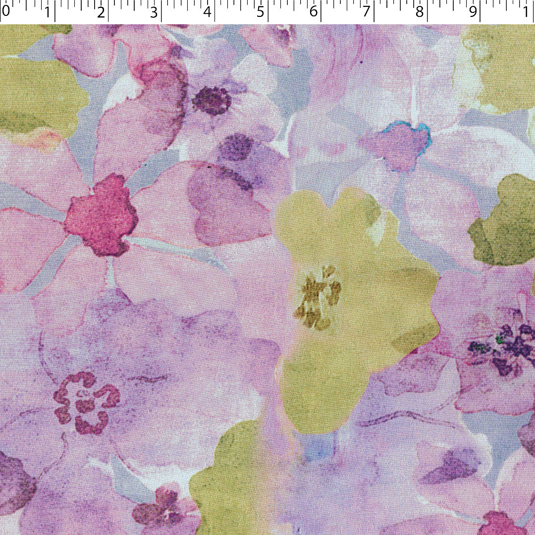 ELEGANZA -SATIN PRINTS-ABSTRACT FLORAL