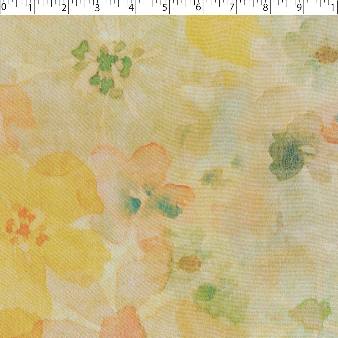 ELEGANZA - CHIFFON PRINTS - ABSTRACT FLORAL